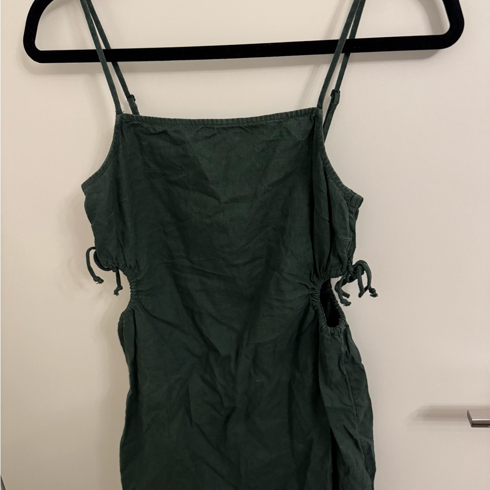 aerie Dark Green Dress
